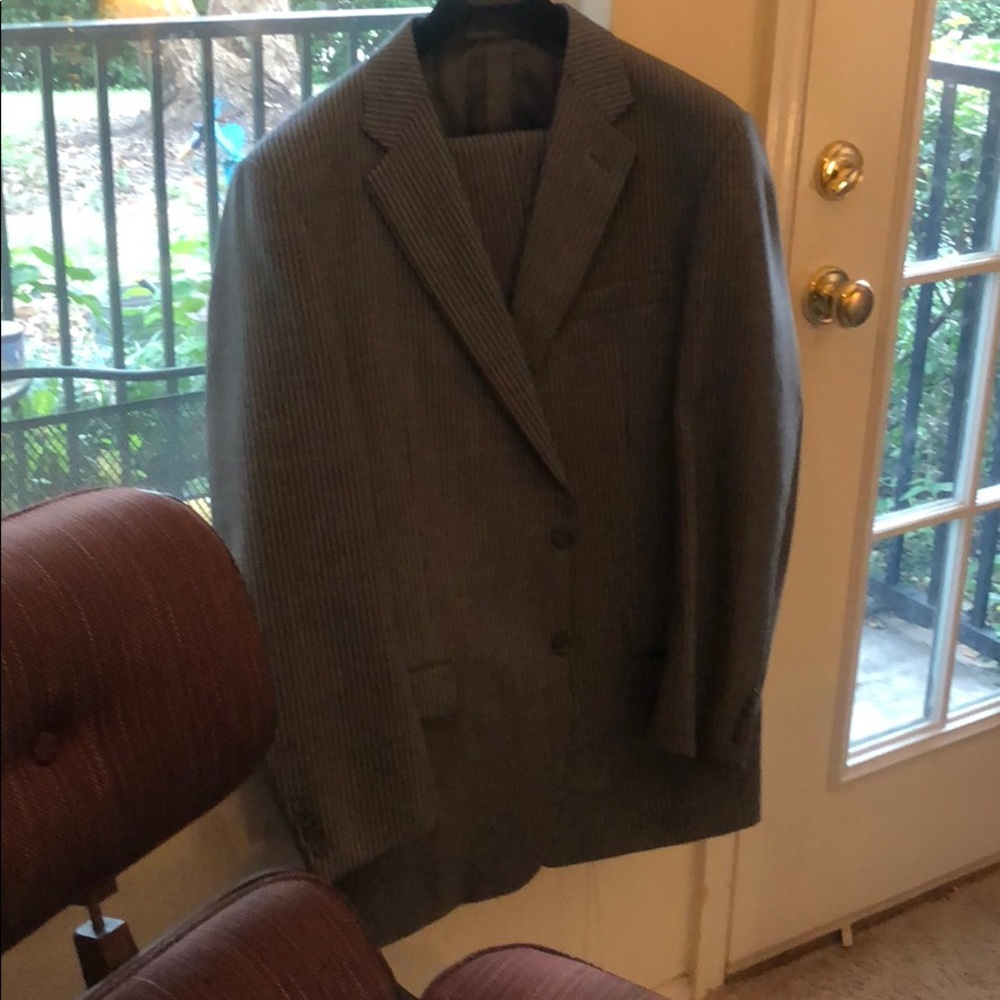 Hickey freeman suit 44L 36W